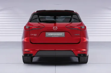 CSR Heckspoiler | Heckflügel mit ABE für Mazda CX-60 HF144-S strukturiert schwarz matt (keine Lackierung erforderlich)