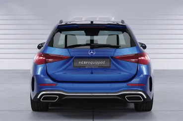 CSR Heckspoiler | Heckflügel mit ABE für Mercedes-Benz C-Klasse S206 T-Modell HF045-L Lackierung erforderlich (unlackiert roh)
