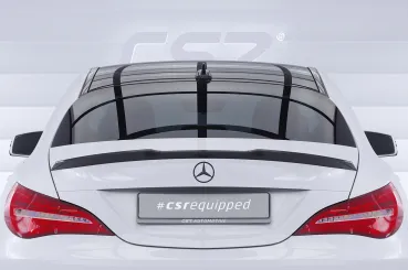 CSR Heckspoiler | Heckflügel mit ABE für Mercedes-Benz CLA (C117) Limousine HF267-L Lackierung erforderlich (unlackiert roh)
