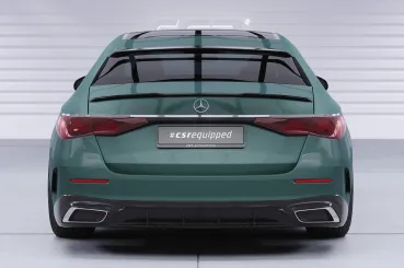 CSR Heckspoiler | Heckflügel mit ABE für Mercedes Benz E-Klasse W214 Limousine HF173-L Lackierung erforderlich (unlackiert roh)