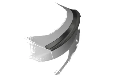 CSR Heckspoiler | Heckflügel mit ABE für Mercedes-Benz GLE (C167) Coupe HF008-L Lackierung erforderlich (unlackiert roh)