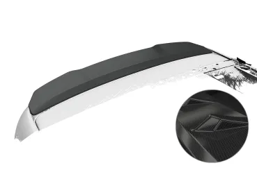 CSR Heckspoiler | Heckflügel mit ABE für MG 5 EV HF082-C Carbon Look Hochglanz (keine Lackierung erforderlich)