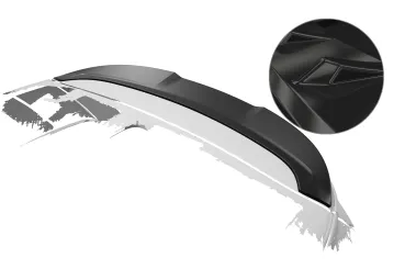 CSR Heckspoiler | Heckflügel mit ABE für Mini Cooper F66 HF269-G Glossy schwarz Hochglanz (keine Lackierung erforderlich)