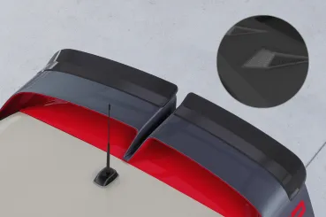 CSR Heckspoiler | Heckflügel mit ABE für Mini F56 JCW GP HF041-S strukturiert schwarz matt (keine Lackierung erforderlich)