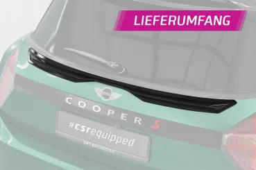 CSR Heckspoiler | Heckflügel mit ABE für Mini F66 HF229-L Lackierung erforderlich (unlackiert roh)