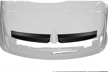 CSR Heckspoiler | Heckflügel mit ABE für Opel Grandland B HF297-S strukturiert schwarz matt (keine Lackierung erforderlich)