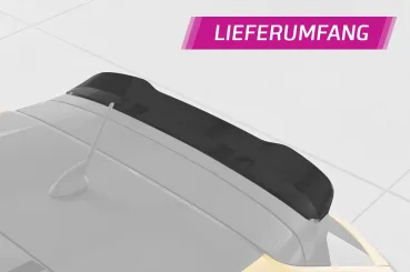 CSR Heckspoiler | Heckflügel mit ABE für Peugeot 208 II HF057-C Carbon Look Hochglanz (keine Lackierung erforderlich)