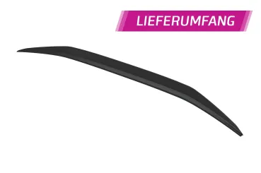 CSR Heckspoiler | Heckflügel mit ABE für Peugeot 3008 (3. Gen) / E-3008 HF282-G Glossy schwarz Hochglanz (keine Lackierung erforderlich)