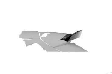 CSR Heckspoiler | Heckflügel mit ABE für Peugeot 508 SW HF263-L Lackierung erforderlich (unlackiert roh)