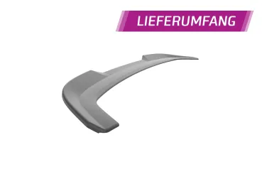 CSR Heckspoiler | Heckflügel mit ABE für Porsche 718 Boxster (Typ 982) HF940-C Carbon Look Hochglanz (keine Lackierung erforderlich)