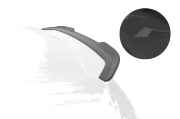 CSR Heckspoiler | Heckflügel mit ABE für Porsche 718 Boxster (Typ 982) HF940-S strukturiert schwarz matt (keine Lackierung erforderlich)