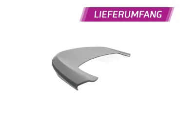 CSR Heckspoiler | Heckflügel mit ABE für Porsche 718 Spyder (Typ 982) HF941-L Lackierung erforderlich (unlackiert roh)