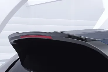 CSR Heckspoiler | Heckflügel mit ABE für Porsche Cayenne (Typ 92A) HF258-S strukturiert schwarz matt (keine Lackierung erforderlich)