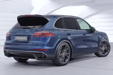 CSR Heckspoiler | Heckflügel mit ABE für Porsche Cayenne (Typ 92A) HF258-L Lackierung erforderlich (unlackiert roh)