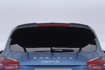 CSR Heckspoiler | Heckflügel mit ABE für Porsche Cayenne (Typ 92A) HF258-G Glossy schwarz Hochglanz (keine Lackierung erforderlich)