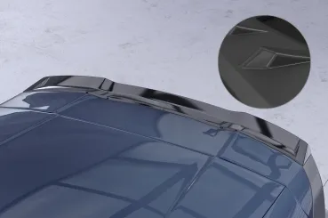 CSR Heckspoiler | Heckflügel mit ABE für Porsche Cayenne (Typ 92A) HF258-L Lackierung erforderlich (unlackiert roh)