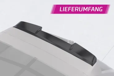 CSR Heckspoiler | Heckflügel mit ABE für Porsche Cayenne (Typ 9PA) Turbo HF137-L Lackierung erforderlich (unlackiert roh)