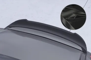 CSR Heckspoiler | Heckflügel mit ABE für Porsche Cayman 987c HF901-G Glossy schwarz Hochglanz (keine Lackierung erforderlich)