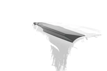 CSR Heckspoiler | Heckflügel mit ABE für Renault Trafic III HF071-S strukturiert schwarz matt (keine Lackierung erforderlich)