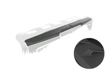 CSR Heckspoiler | Heckflügel mit ABE für Renault Trafic III HF071-L Lackierung erforderlich (unlackiert roh)