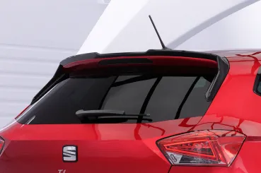 CSR Heckspoiler | Heckflügel mit ABE für Seat Ibiza 5 (6F) HF209-C Carbon Look Hochglanz (keine Lackierung erforderlich)