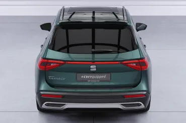 CSR Heckspoiler | Heckflügel mit ABE für Seat Tarraco HF244-L Lackierung erforderlich (unlackiert roh)