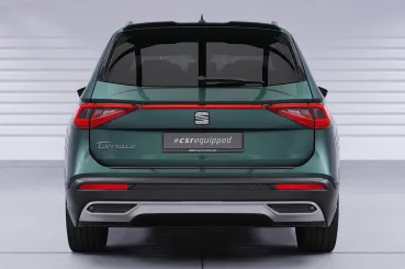 CSR Heckspoiler | Heckflügel mit ABE für Seat Tarraco HF244-G Glossy schwarz Hochglanz (keine Lackierung erforderlich)