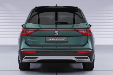 CSR Heckspoiler | Heckflügel mit ABE für Seat Tarraco HF245-S strukturiert schwarz matt (keine Lackierung erforderlich)