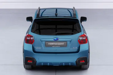 CSR Heckspoiler | Heckflügel mit ABE für Subaru XV Crosstrek HF205-L Lackierung erforderlich (unlackiert roh)