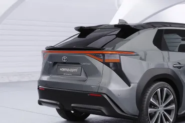 CSR Heckspoiler | Heckflügel mit ABE für Toyota bZ4X / Subaru Solterra HF175-C Carbon Look Hochglanz (keine Lackierung erforderlich)
