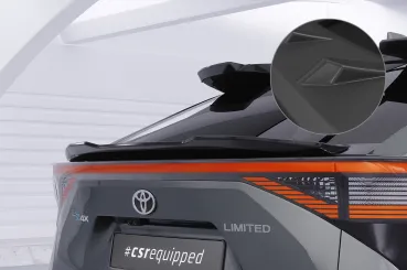 CSR Heckspoiler | Heckflügel mit ABE für Toyota bZ4X / Subaru Solterra HF175-L Lackierung erforderlich (unlackiert roh)