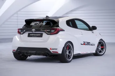 CSR Heckspoiler | Heckflügel mit ABE für Toyota GR Yaris (Typ XP21) HF845-S strukturiert schwarz matt (keine Lackierung erforderlich)
