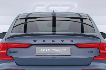 CSR Heckspoiler | Heckflügel mit ABE für Volvo S60 (3. Gen) HF237-L Lackierung erforderlich (unlackiert roh)