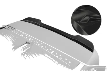 CSR Heckspoiler | Heckflügel mit ABE für Volvo V90 HF339-G Glossy schwarz Hochglanz (keine Lackierung erforderlich)