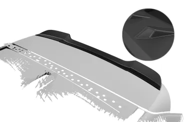 CSR Heckspoiler | Heckflügel mit ABE für Volvo V90 HF339-L Lackierung erforderlich (unlackiert roh)