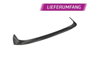 CSR Heckspoiler | Heckflügel mit ABE für VW Arteon Shooting Brake HF943-G Glossy schwarz Hochglanz (keine Lackierung erforderlich)