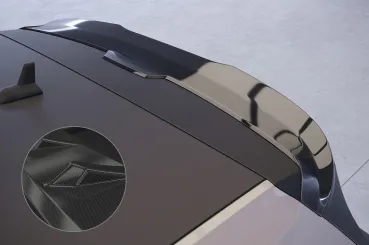 CSR Heckspoiler | Heckflügel mit ABE für VW Golf 7 (Typ AU) HF912-C Carbon Look Hochglanz (keine Lackierung erforderlich)