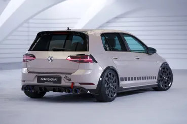 CSR Heckspoiler | Heckflügel mit ABE für VW Golf 7 (Typ AU) HF912-C Carbon Look Hochglanz (keine Lackierung erforderlich)