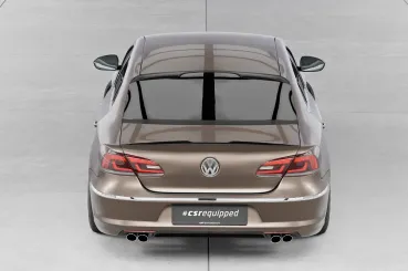 CSR Heckspoiler | Heckflügel mit ABE für VW Passat CC HF591-S strukturiert schwarz matt (keine Lackierung erforderlich)