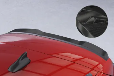 CSR Heckspoiler | Heckflügel mit ABE für VW Tiguan 3 R-Line HF249-C Carbon Look Hochglanz (keine Lackierung erforderlich)