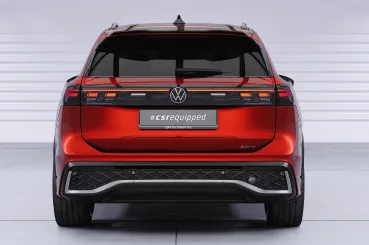 CSR Heckspoiler | Heckflügel mit ABE für VW Tiguan 3 R-Line HF249-C Carbon Look Hochglanz (keine Lackierung erforderlich)