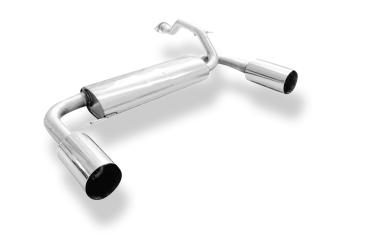 Fox passend für Honda Civic 4 + CRX II - EC8 EC9  ED6 ED7 ED9 Endschalldämpfer quer Ausgang rechts/links - 1x114 Typ 10 rechts/links HO144015-015