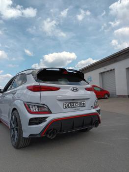 Fox passend für Hyundai Kona N Endschalldämpfer quer Ausgang rechts/links - 1x130 Typ 14 rechts/links HY210043-097