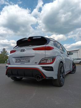 Fox passend für Hyundai Kona N Endschalldämpfer quer Ausgang rechts/links - 1x130 Typ 14 rechts/links HY210043-097