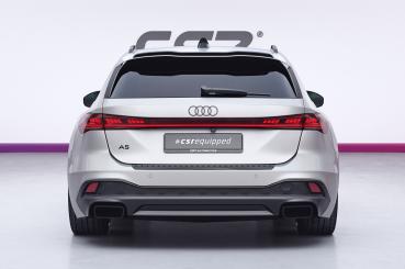 CSR Ladekantenschutz für Audi A5 / S5 B10 (Typ FU) LKS065-G Glossy schwarz Hochglanz (keine Lackierung erforderlich)