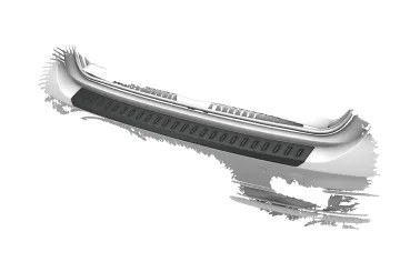 CSR Ladekantenschutz für Audi A5 / S5 B10 (Typ FU) LKS065-G Glossy schwarz Hochglanz (keine Lackierung erforderlich)