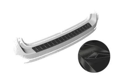 CSR Ladekantenschutz für Skoda Superb III (Typ 3V) Combi LKS002-G Glossy schwarz Hochglanz (keine Lackierung erforderlich)