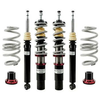 LOWTEC Gewindefahrwerk HiLOW 4 für SAAB 9-3 YS3F (09.02-) – Tieferlegung VA 0-70 / HA 20-60 mm – Art.-Nr. 5053094