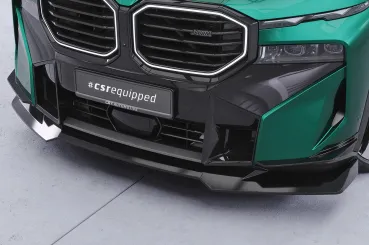 CSR Performance Flaps mit ABE für BMW XM G09 FP037-S strukturiert schwarz matt (keine Lackierung erforderlich)