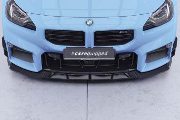 CSR Performance Flaps mit ABE für BMW M2 G87 Coupe FP041-C Carbon Look Hochglanz (keine Lackierung erforderlich)
